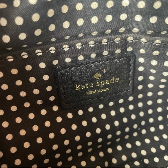 Kate Spade Quilted Crossbody Purse Astor Court Naomi Black Leather Bag Shoulder - Picture 8 of 13